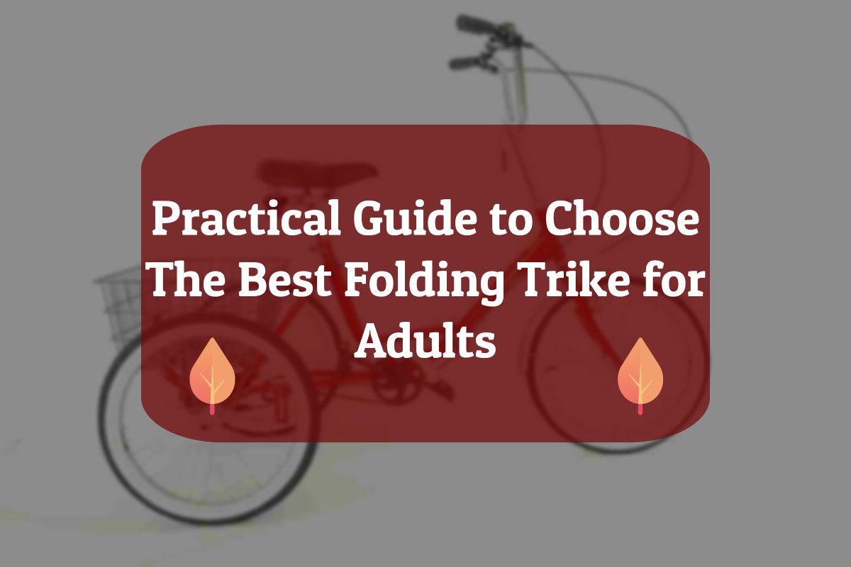 best folding trike